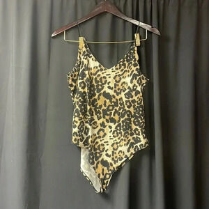 gaze Leopard‎ Bodysuit L